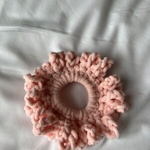 Handmade Pink Scrunchie